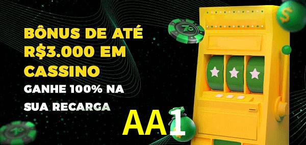 AA1 melhor bônus de depósito